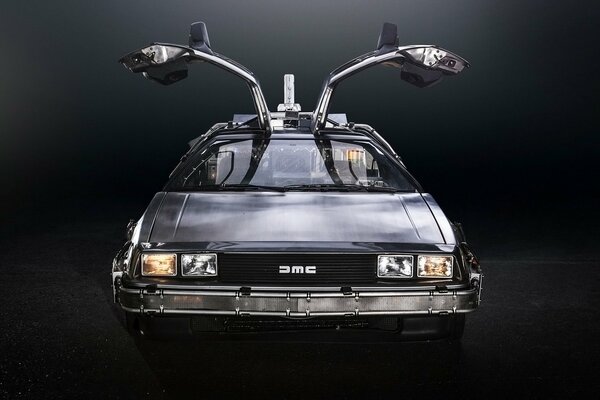 Dark Delorian du film Retour vers le futur