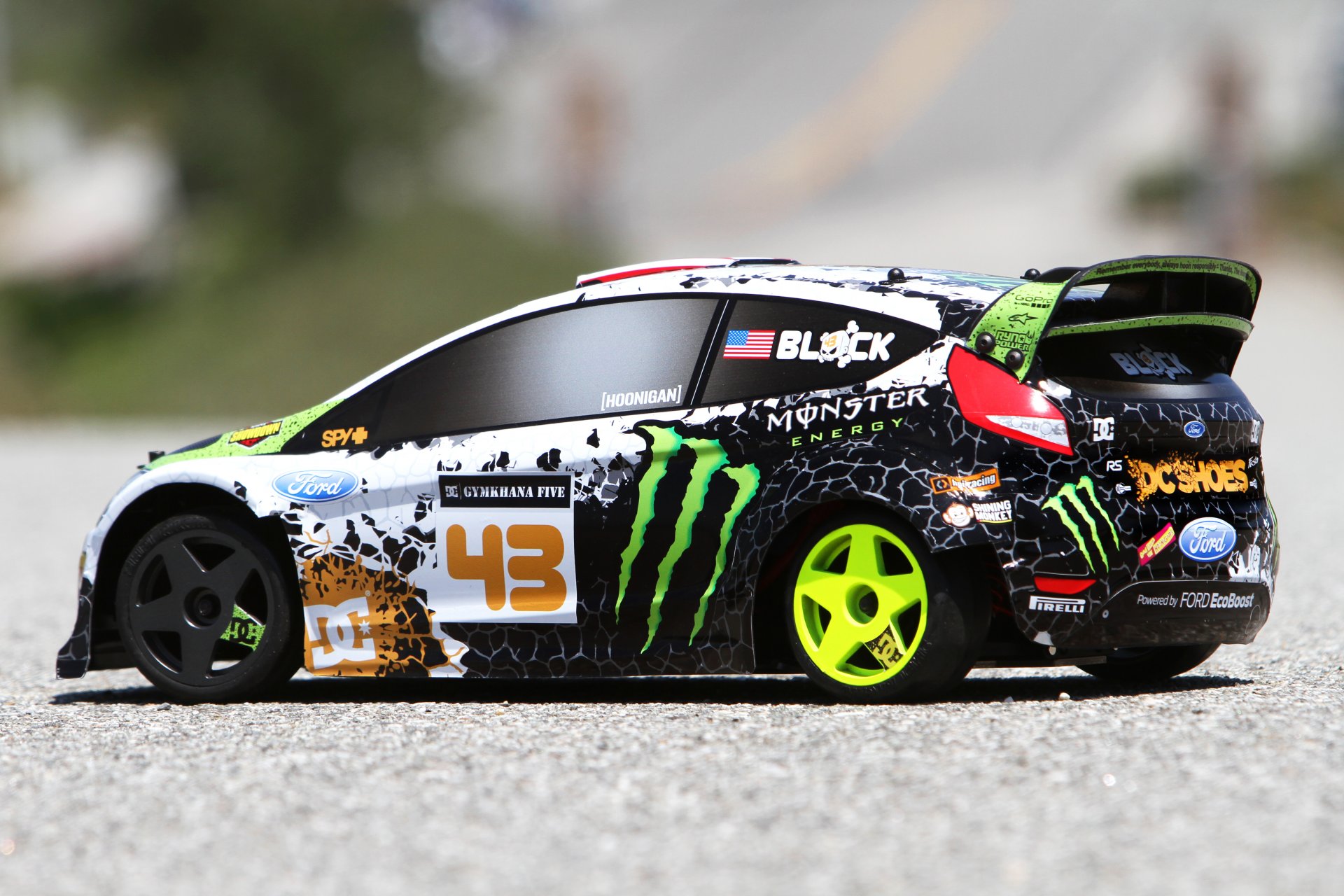 ford fiesta auto ken block drift modell