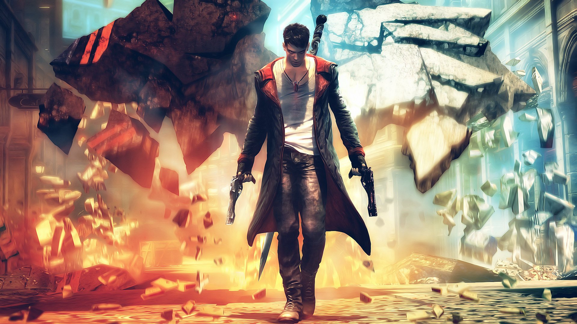 dmc pistolets dante devil may cry dante