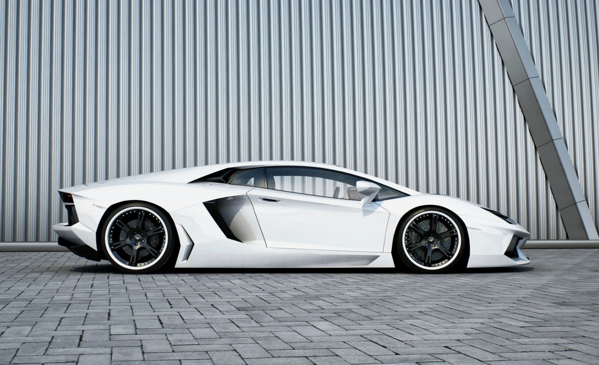 lamborghini aventador lp700-4 blanco ruedas negro lamborghini aventador perfil llantas negras pared