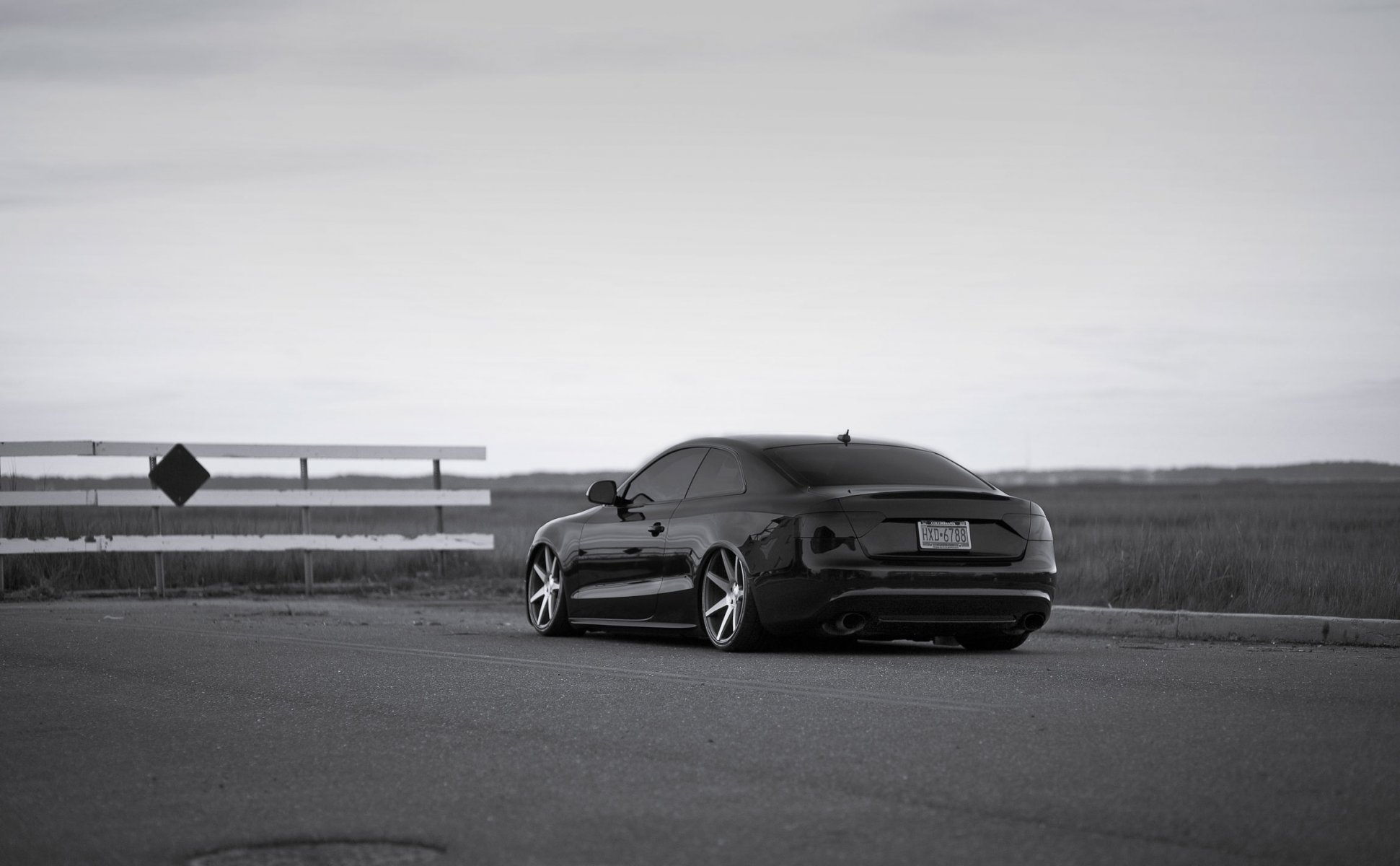 audi a5 s5 audi drives vossen black dropped