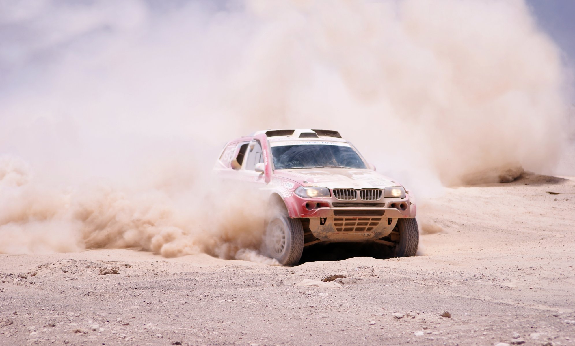 bmw x3 bmw anteriore suv dakar rally rally polvere sport