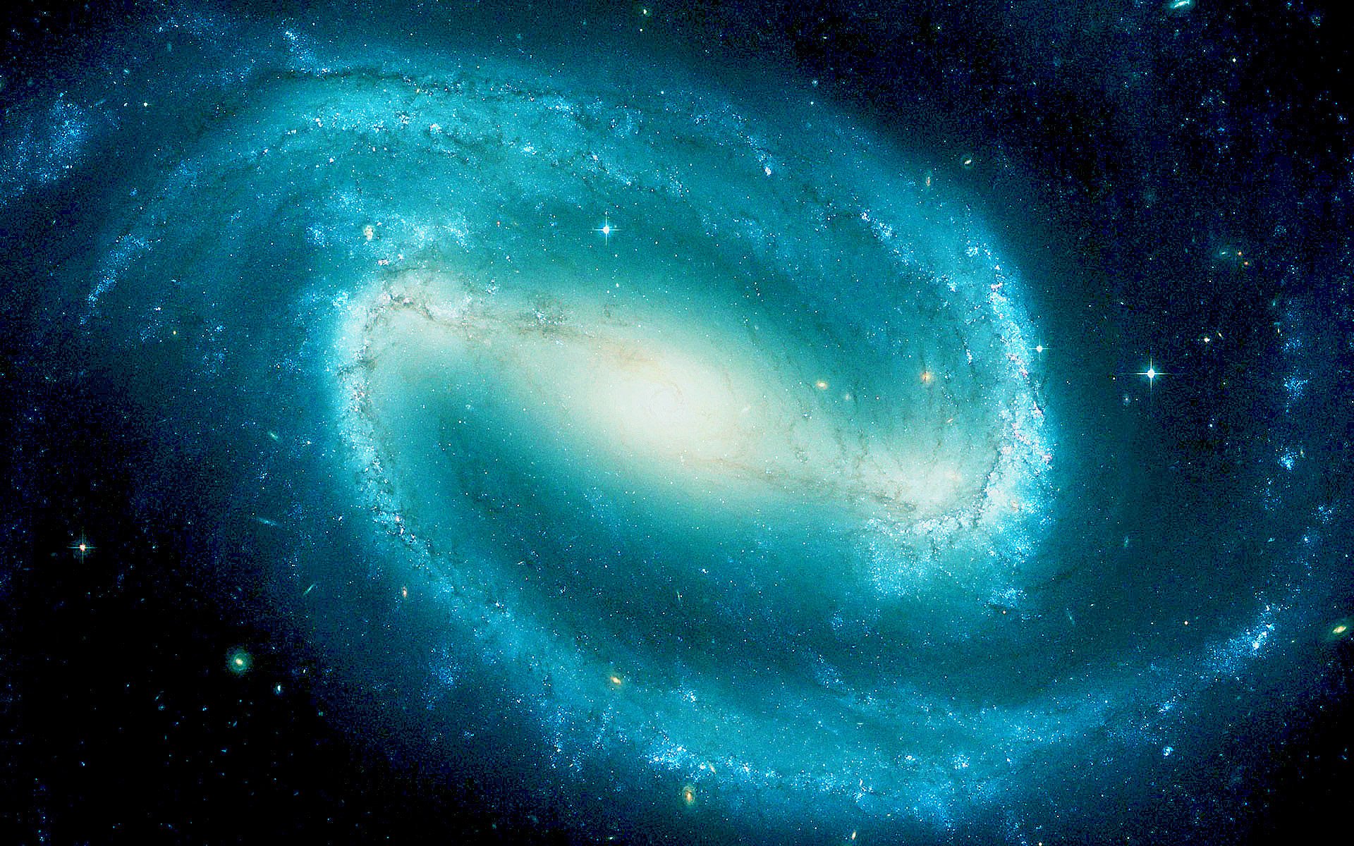 cosmos blue blue stars galaxy space light