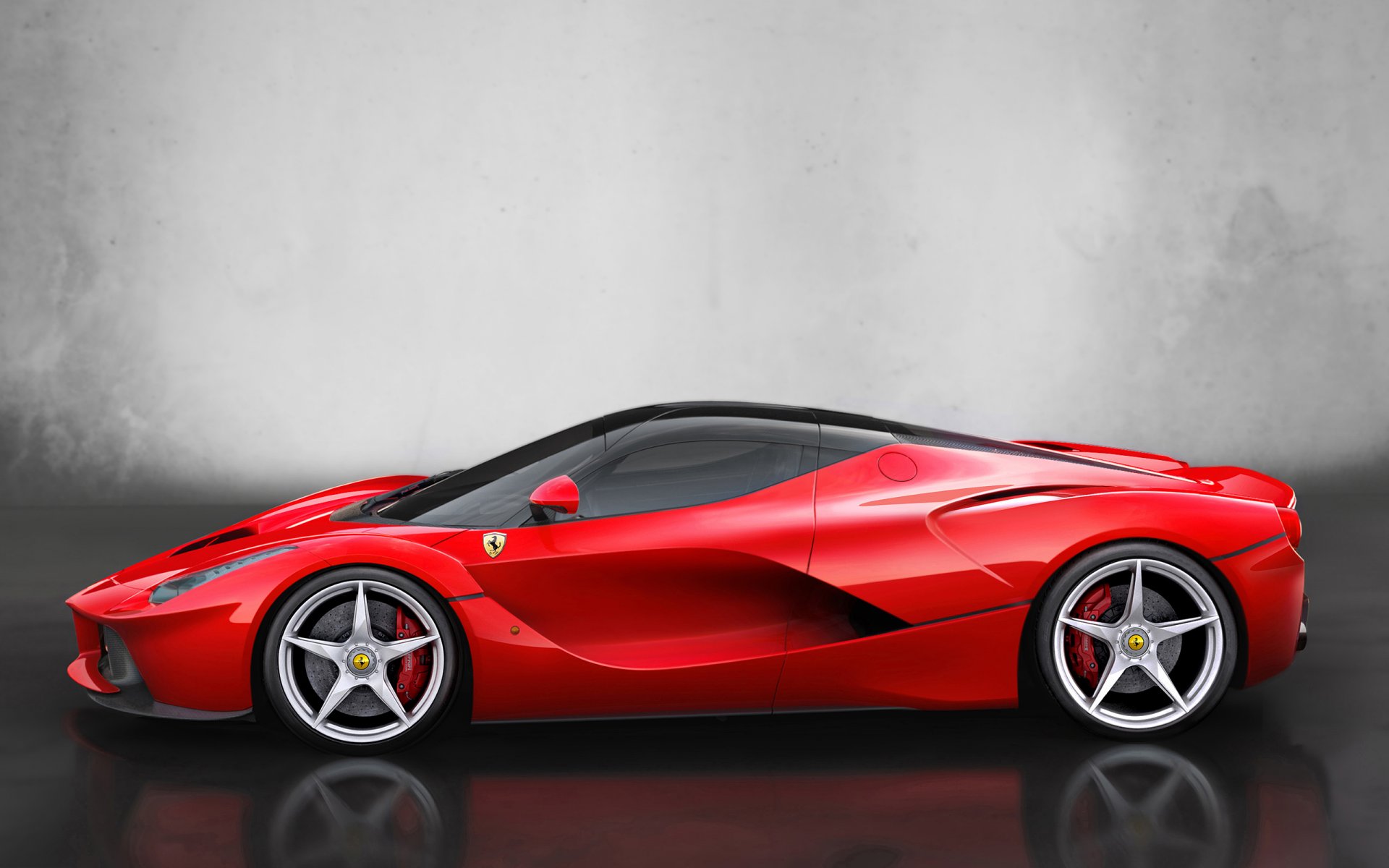 ferrari laferrari 2013 seitenansicht auto schubkarre ferrari