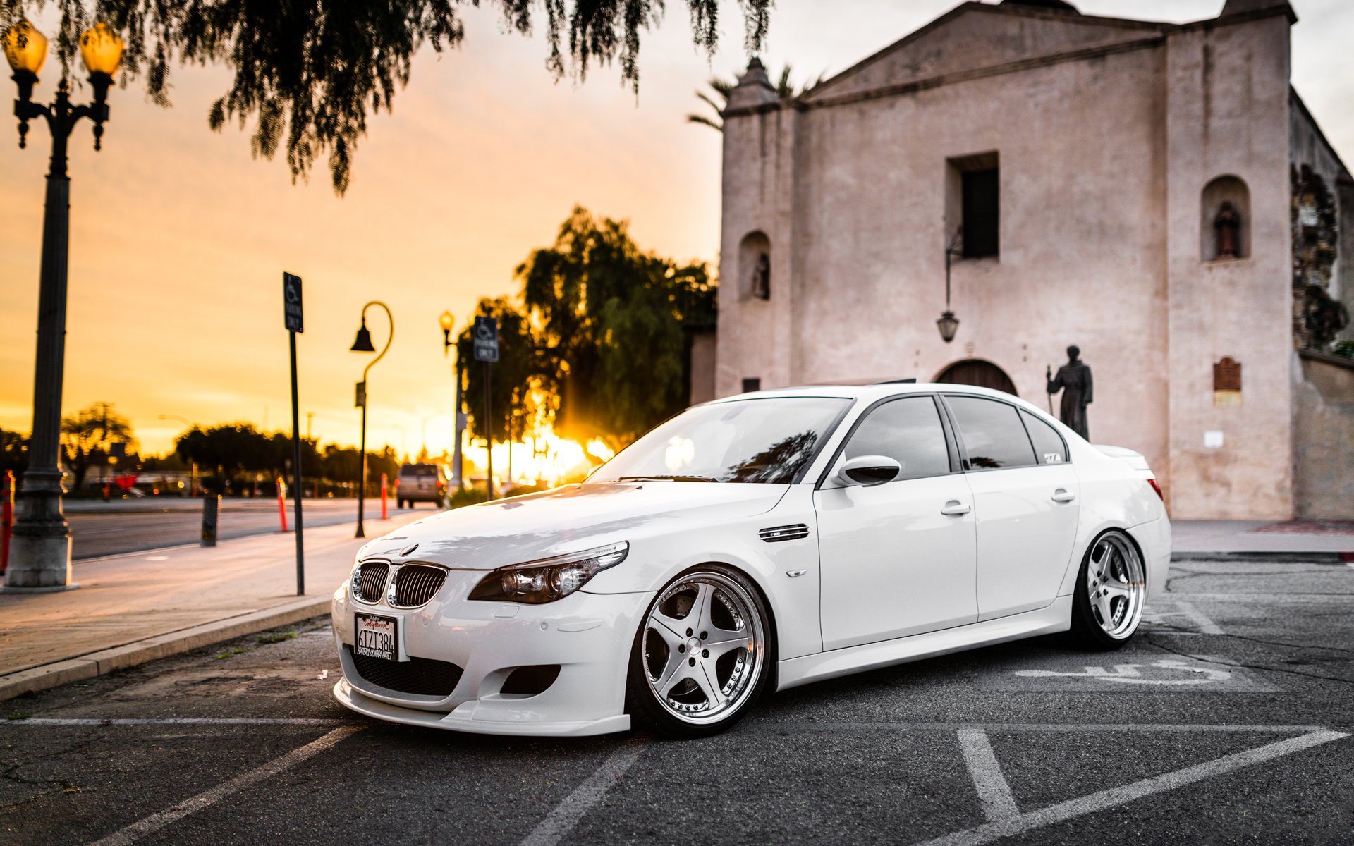 bmw m5 bmw tuning white autowall