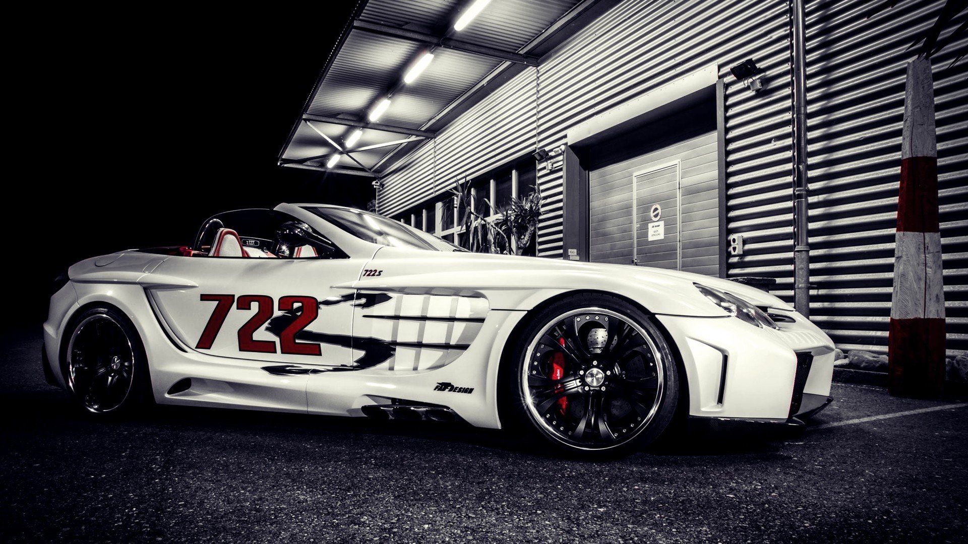 mercedes benz slr mclaren mercedes supercar nuit tuning