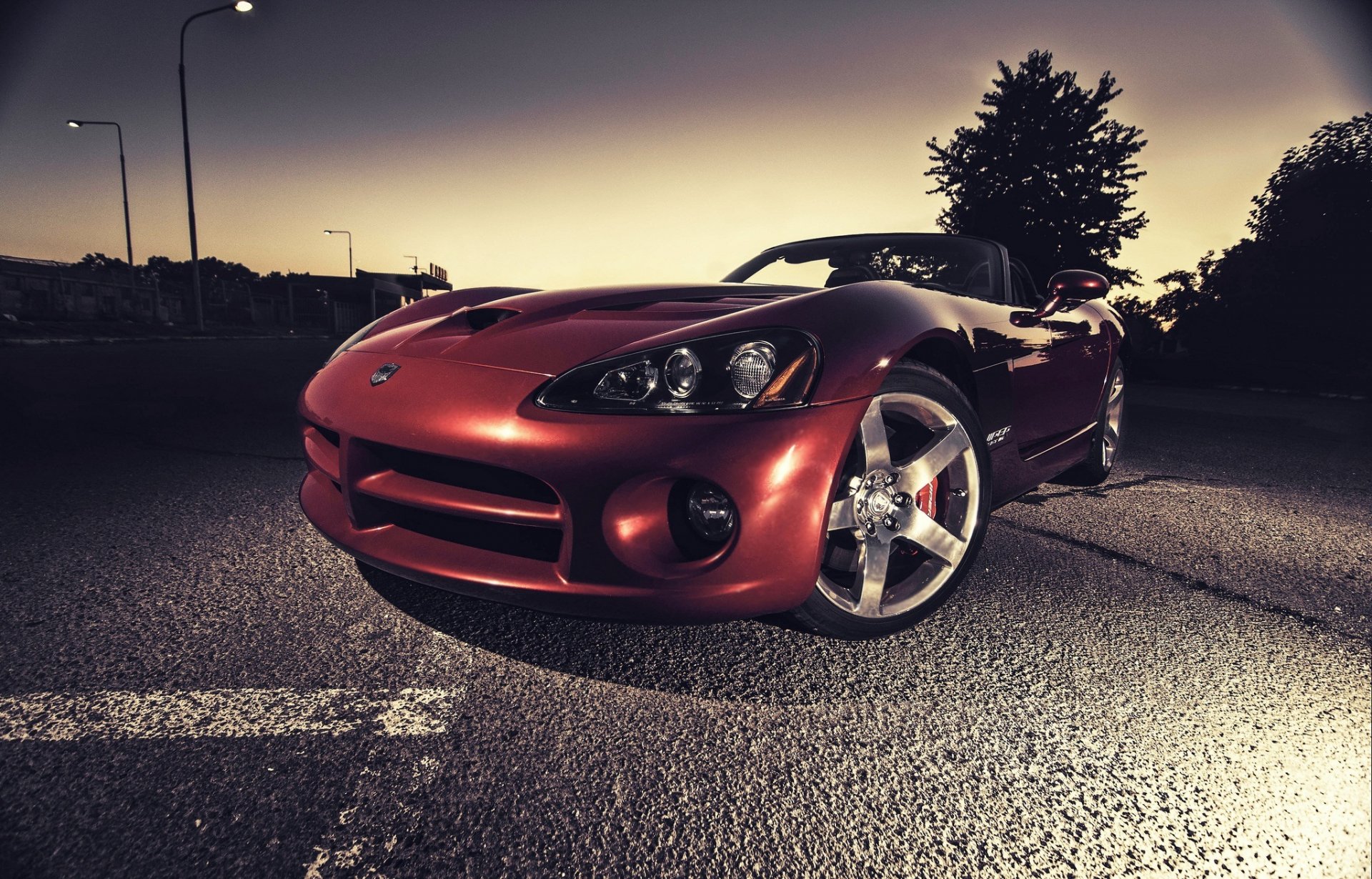 esquivar víbora srt10 rojo dodge viper rojo asfalto