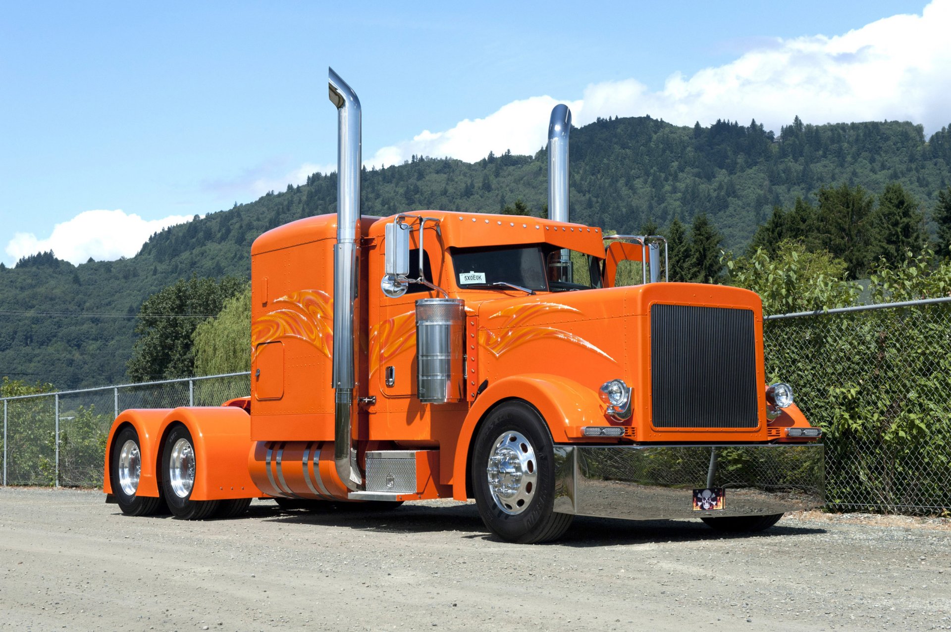 peterbilt 379 тягач тюнинг грузовик