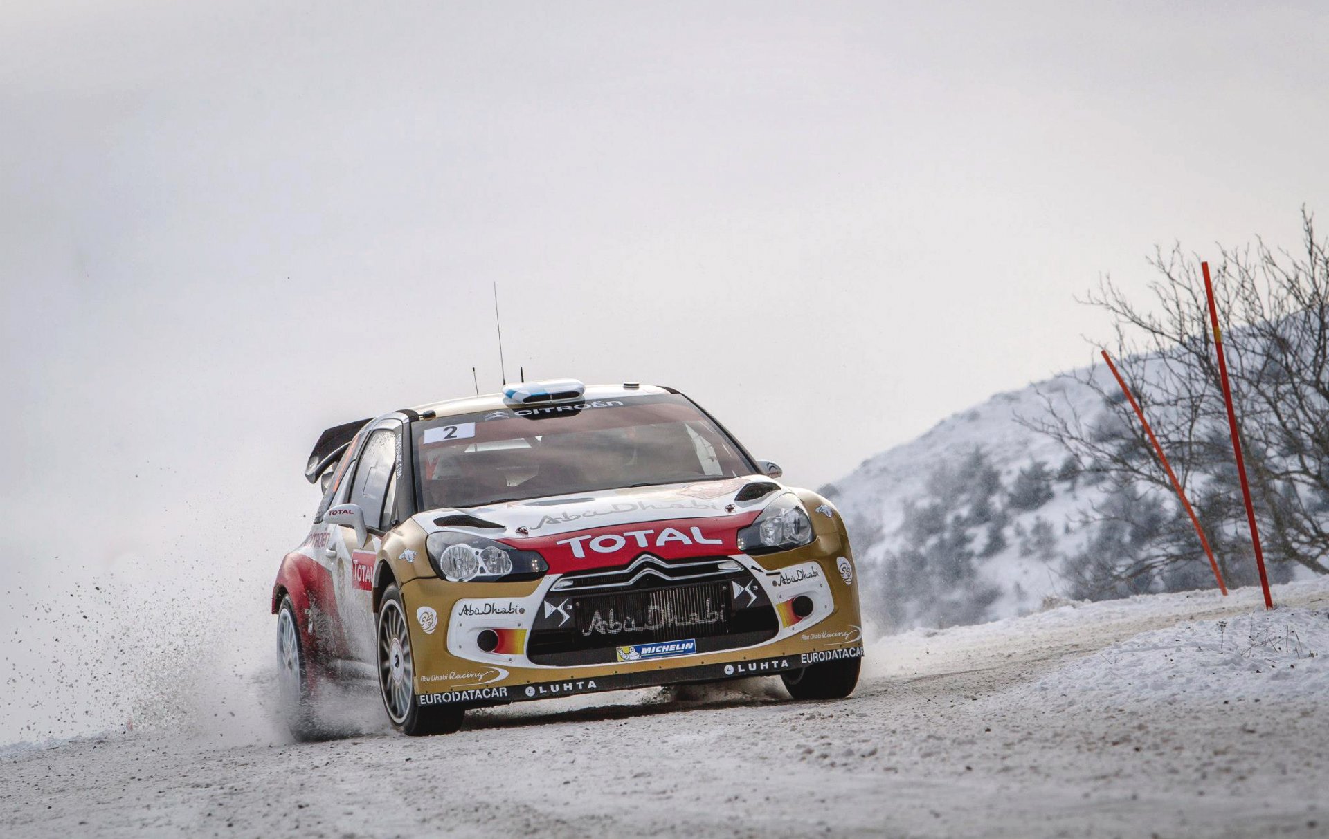 citroen ds3 rally wrc rally sport auto cofano anteriore da corsa citroen girare inverno neve auto velocità