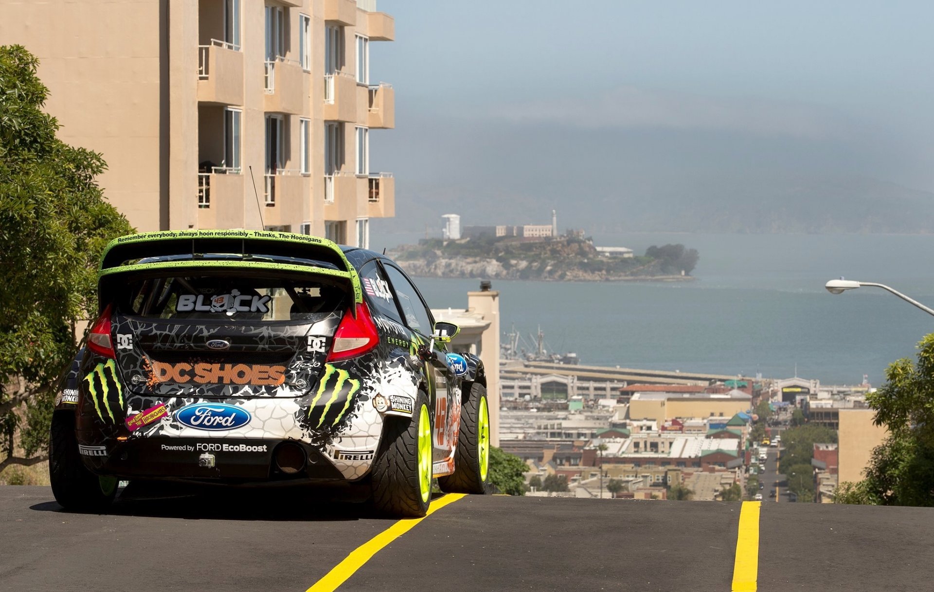 ford fiesta rally ken block deporte auto ciudad coche rallycro