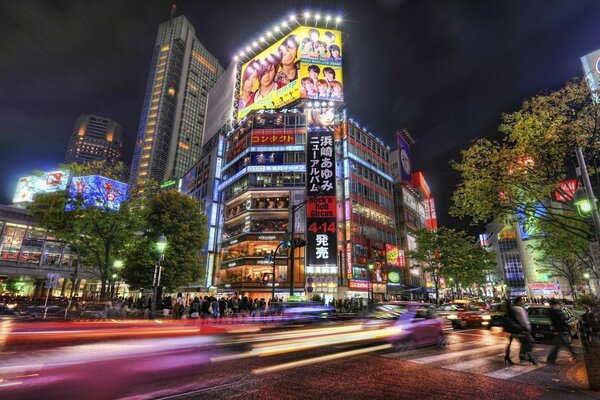 Tokyo Night -Größe und Schönheit