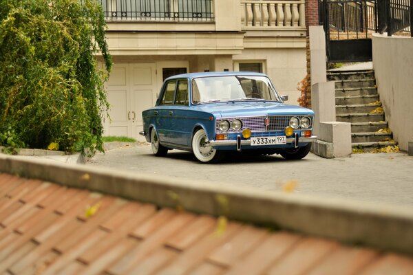 Légende classique voiture rétro Lada