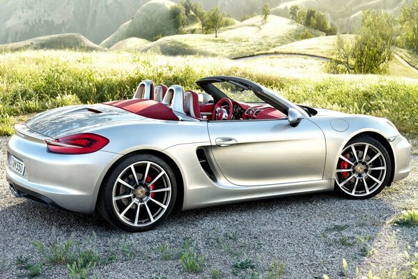 Car porsche boxster 2012