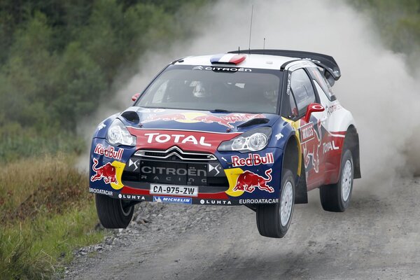 Citroën planait dans les airs à grande vitesse