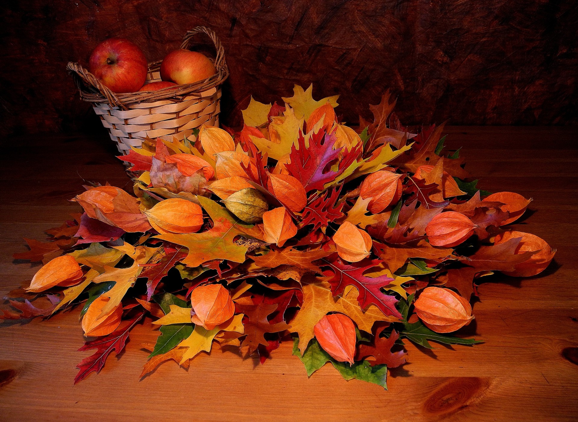 feuille lit biscuits pommes