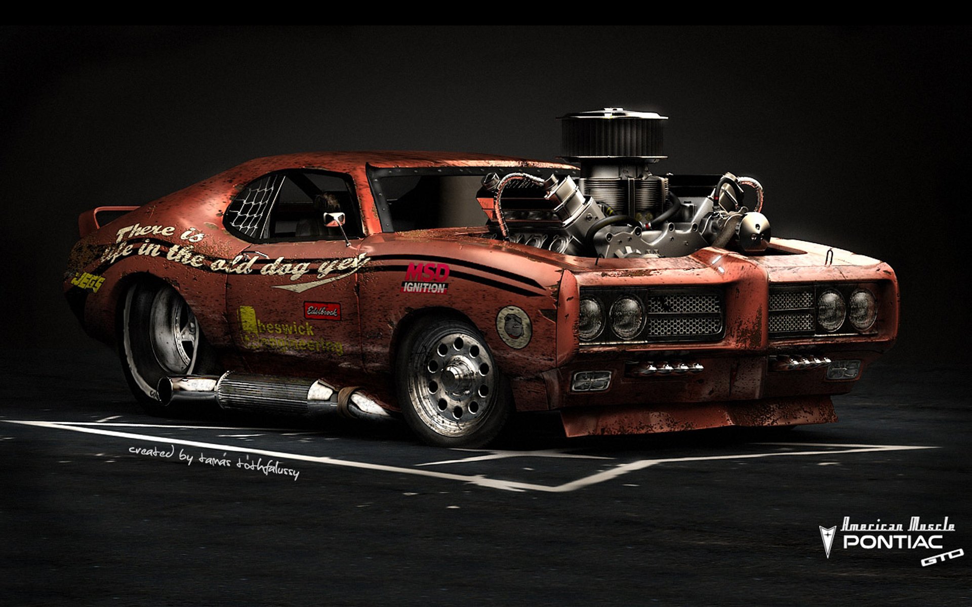 pontiac gto американский мышцы hot rod автомобиль