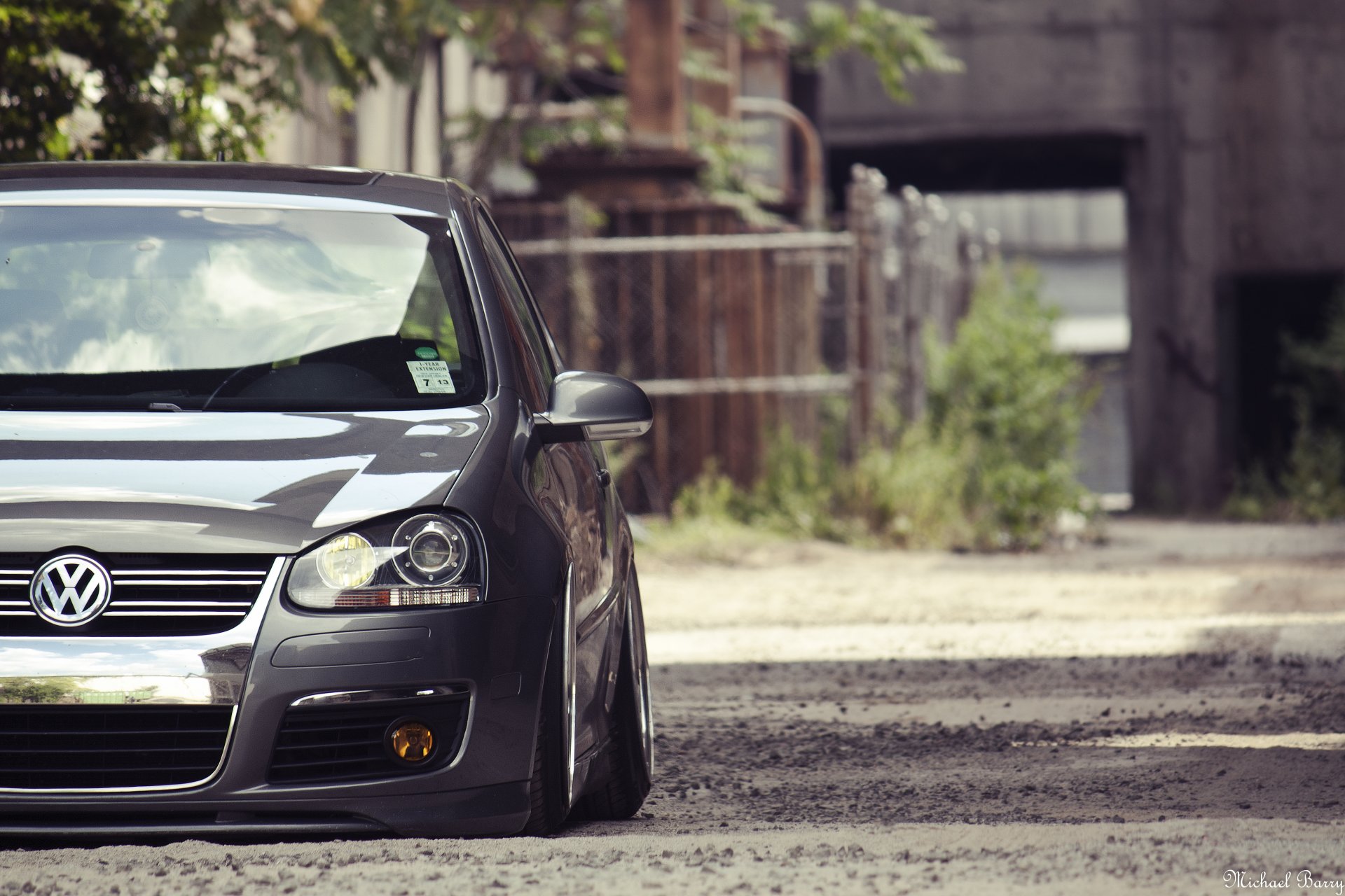 volkswagen golf gti low front tuning