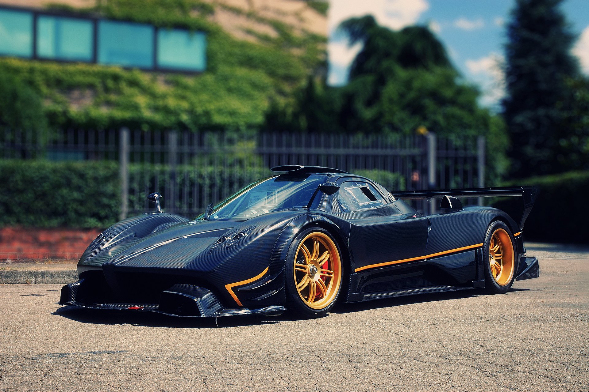 pagani zonda g evo lato