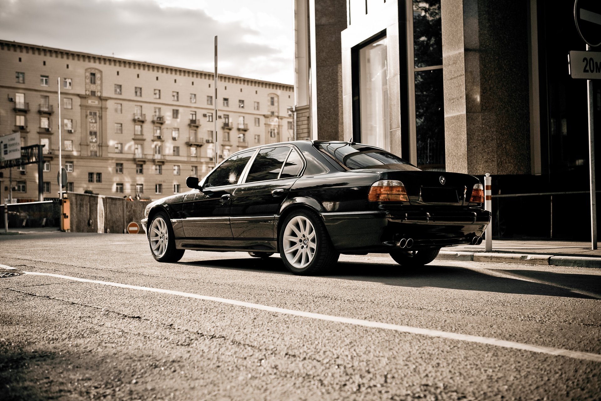 bmw 750 e38 bmw auto hintergrundbilder