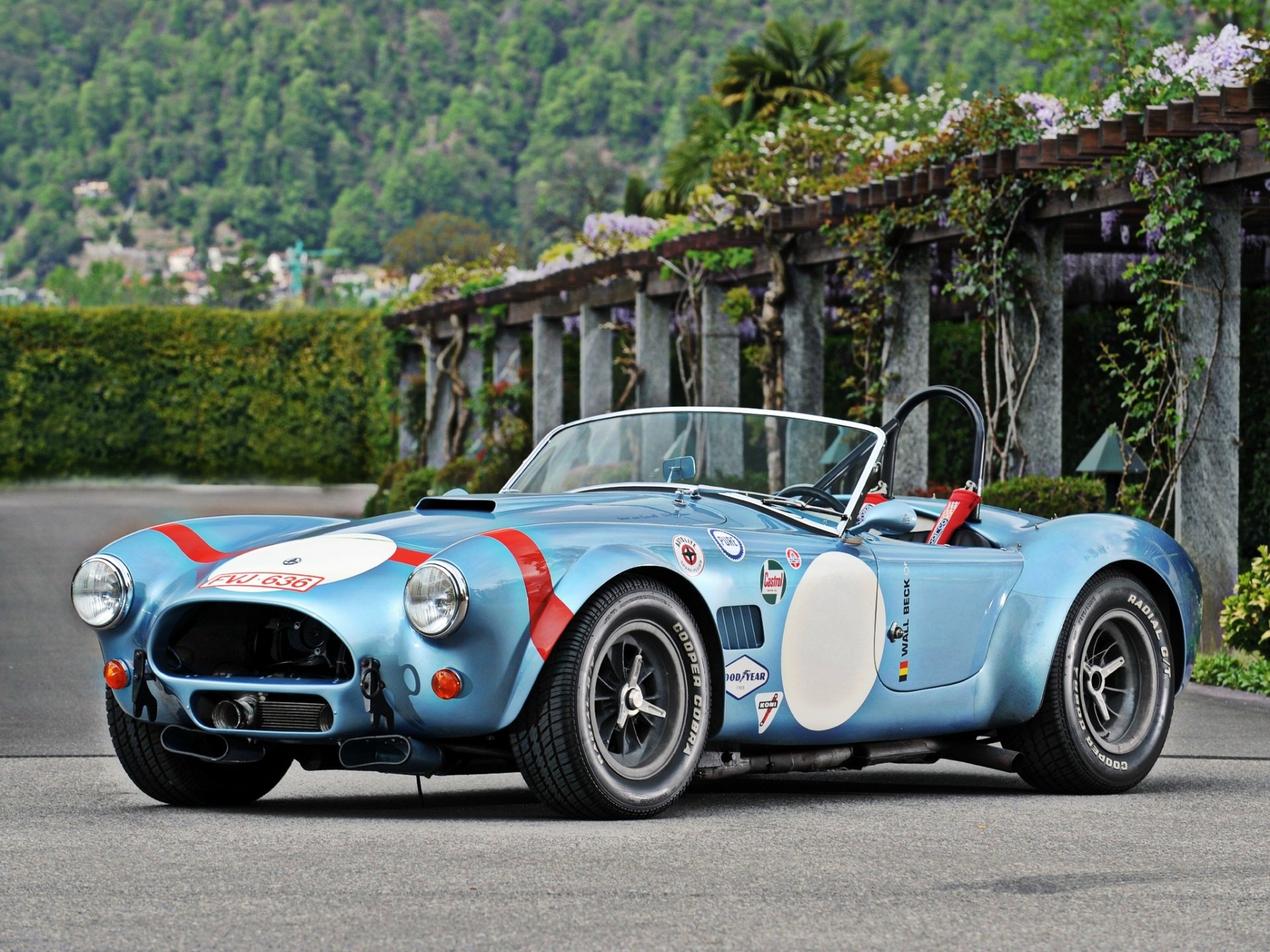 ford shelby cobra competition hdr roadster 1964 carta da parati auto