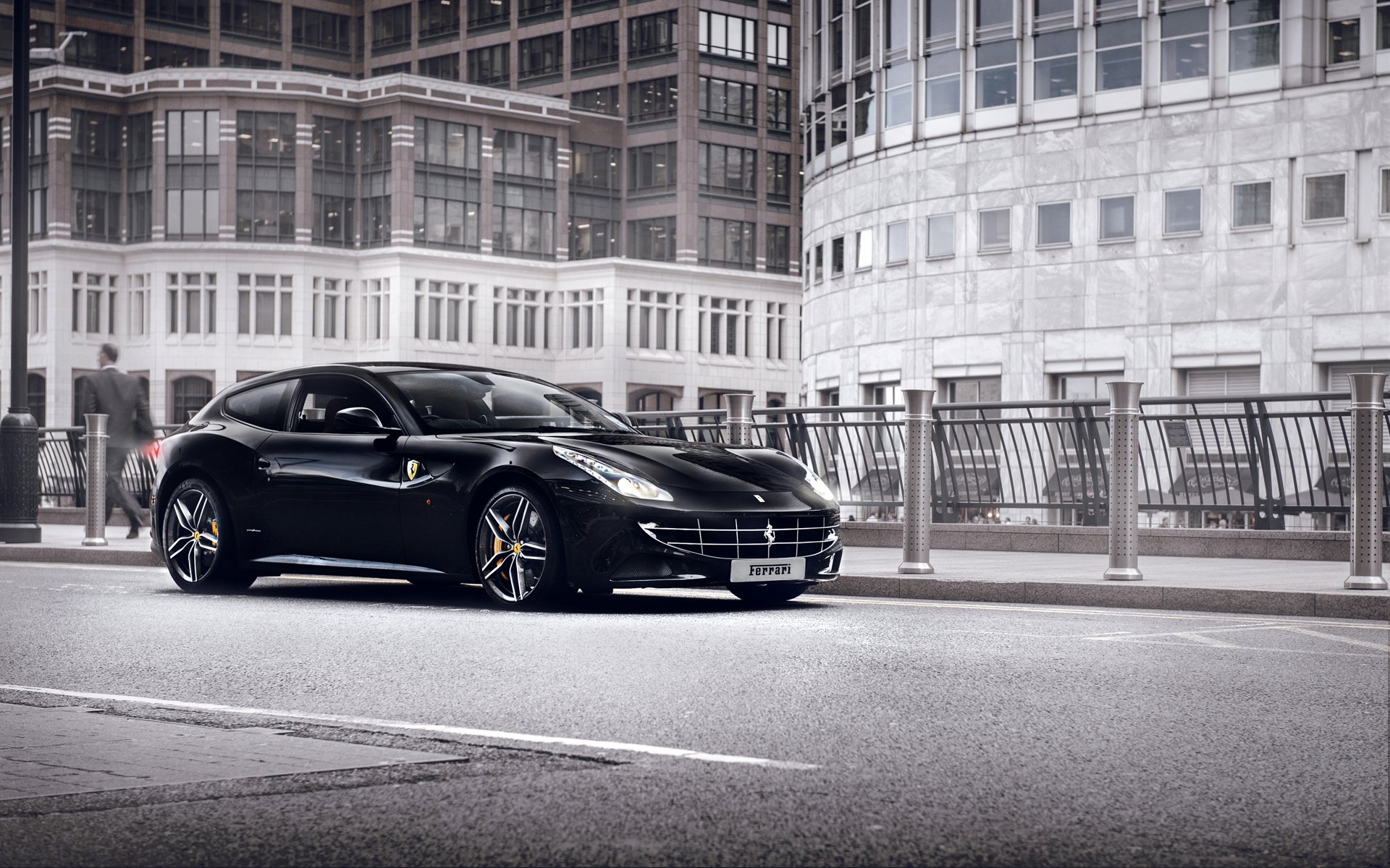 ferrari ff феррари город улица