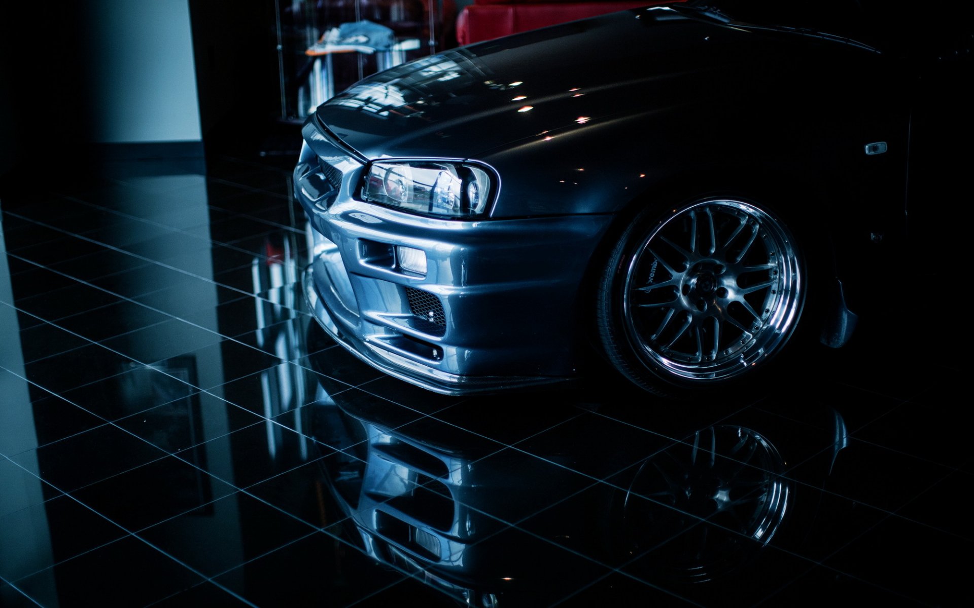 nissan skyline r34 messa a punto riflessione nissan