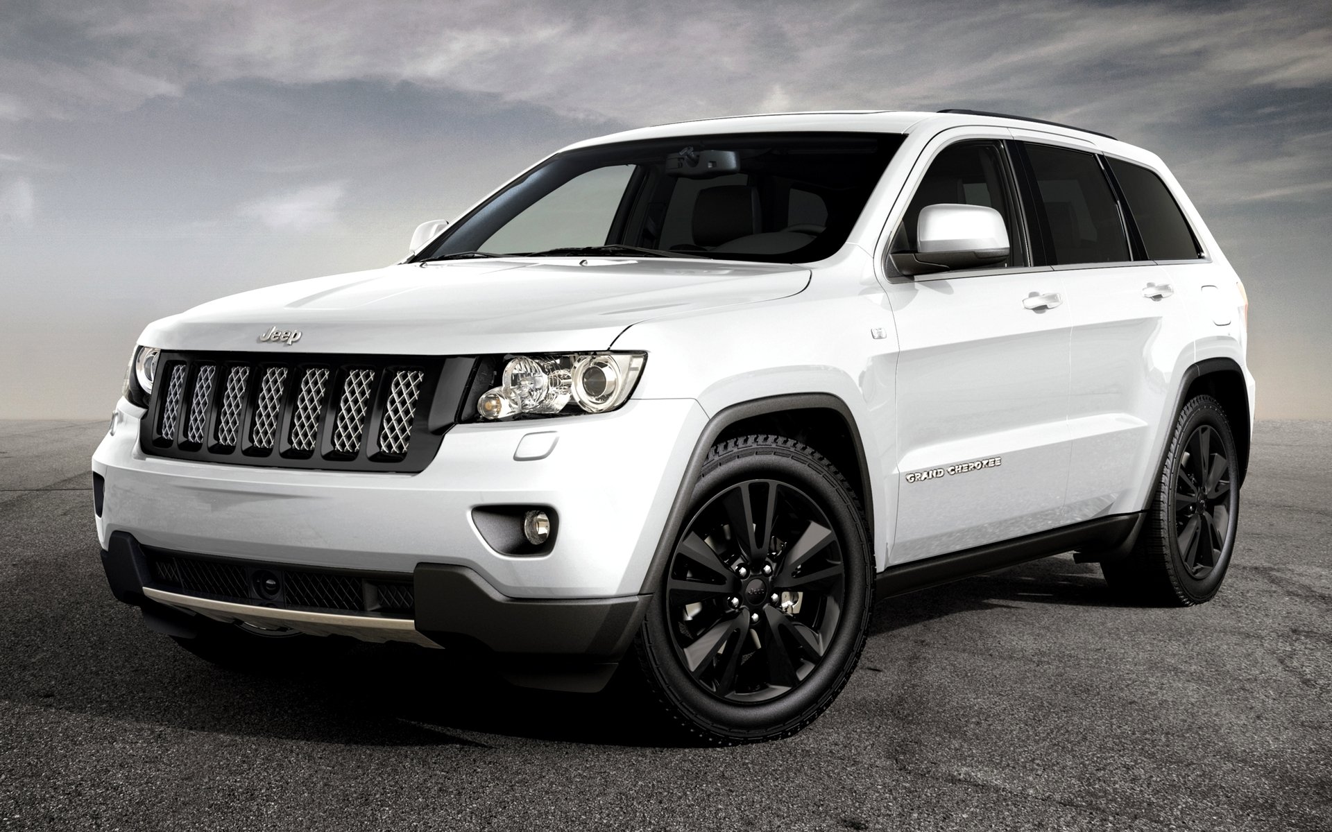 coche papel pintado blanco jeep grande cherokee deporte concepto 2012 salón del automóvil de ginebra 2012 escritorio papel pintado gran ginebra concepto nuevo hermoso coche suv