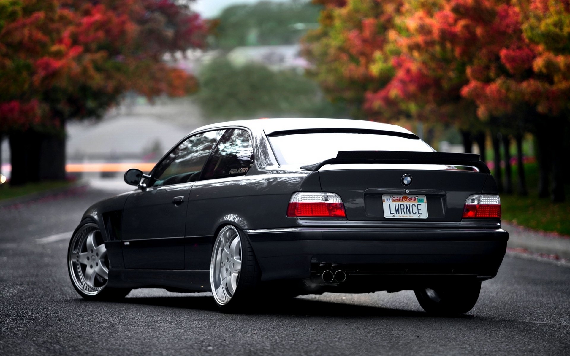 car wallpaper bmw e36 position 1996 tuning wallpaper bmw gray car rear stans style