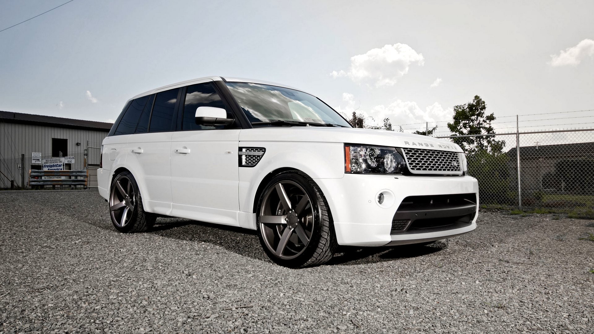 cars wallpaper land rover sport white tuning vossen wheels automotive desktop car wallpaper land rover beautiful car desktop