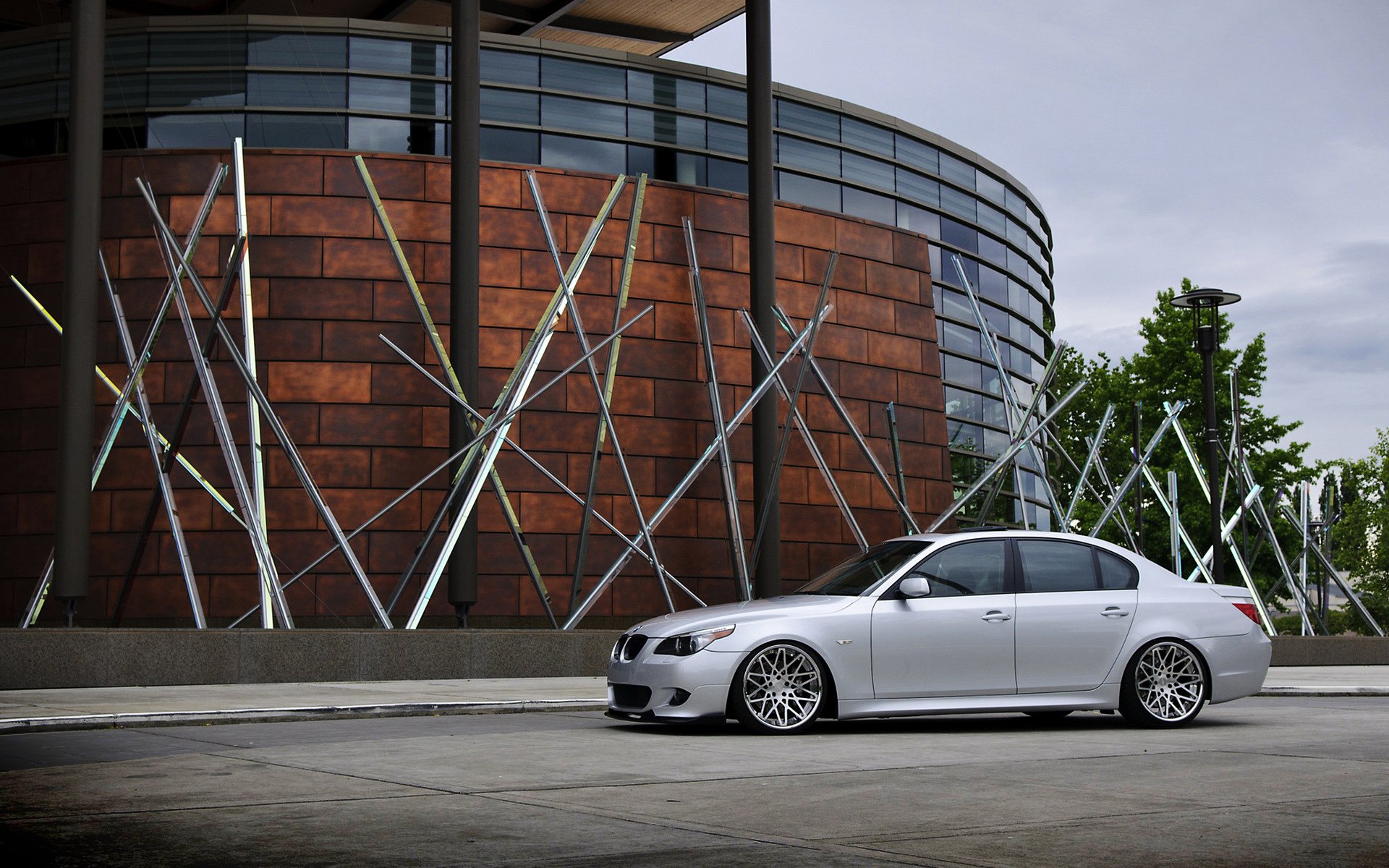 bmw serie 5 tuning bmw sedán edificio