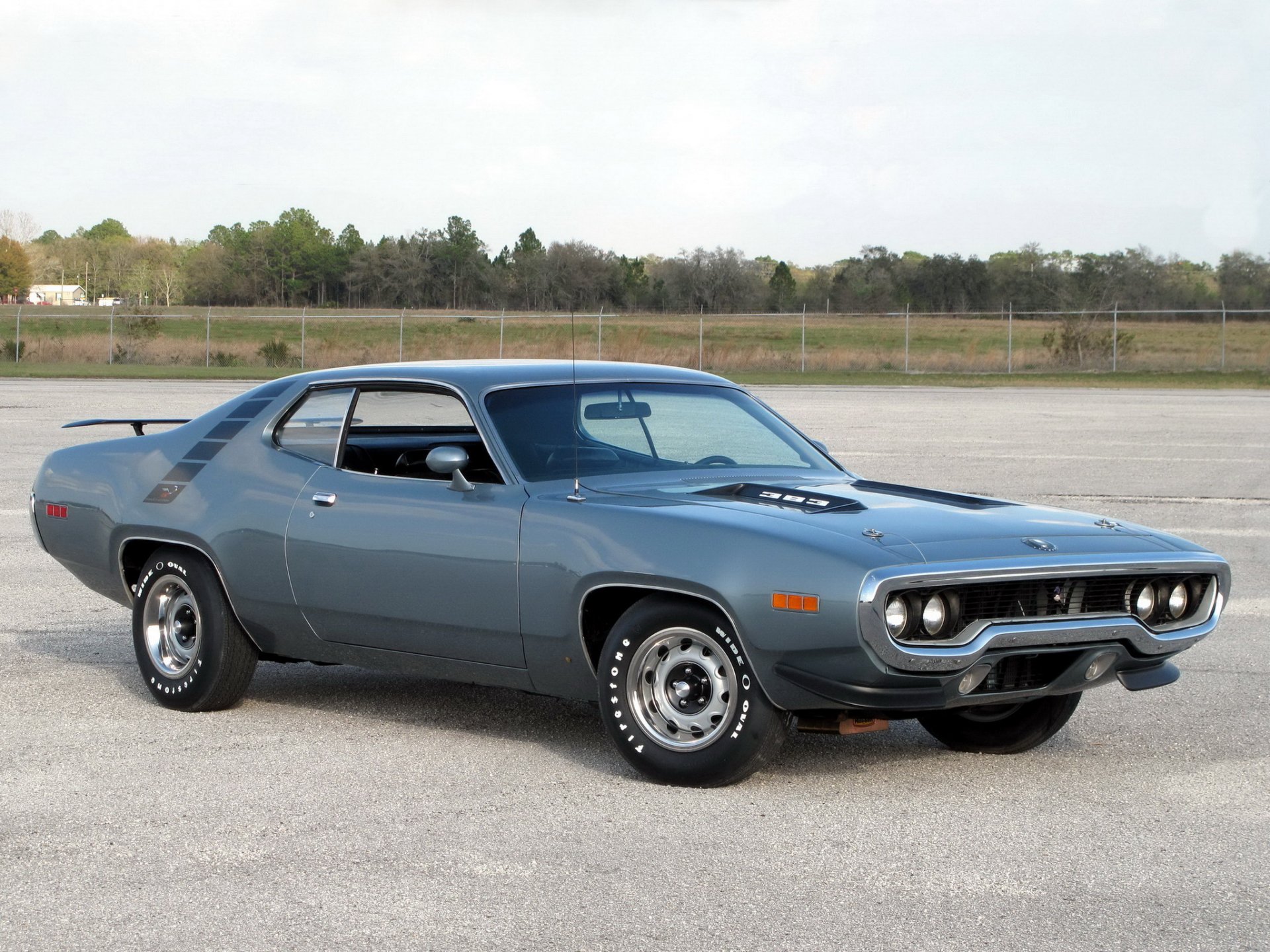 plymouth road runner 1971 coche del músculo coche del músculo