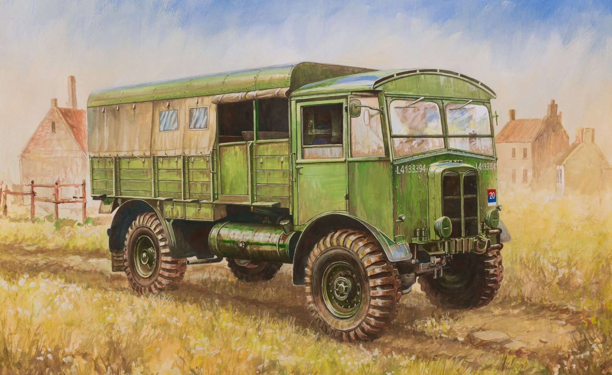 art truck 4x4 napęd na wszystkie koła pojawił się w 1939 roku został stworzony zgodnie z rozkazem brytyjskiego ministerstwa wojny które potrzebowało ciągnika do holowania haubicy 114mm 140mm i 152mm ii wojny światowej