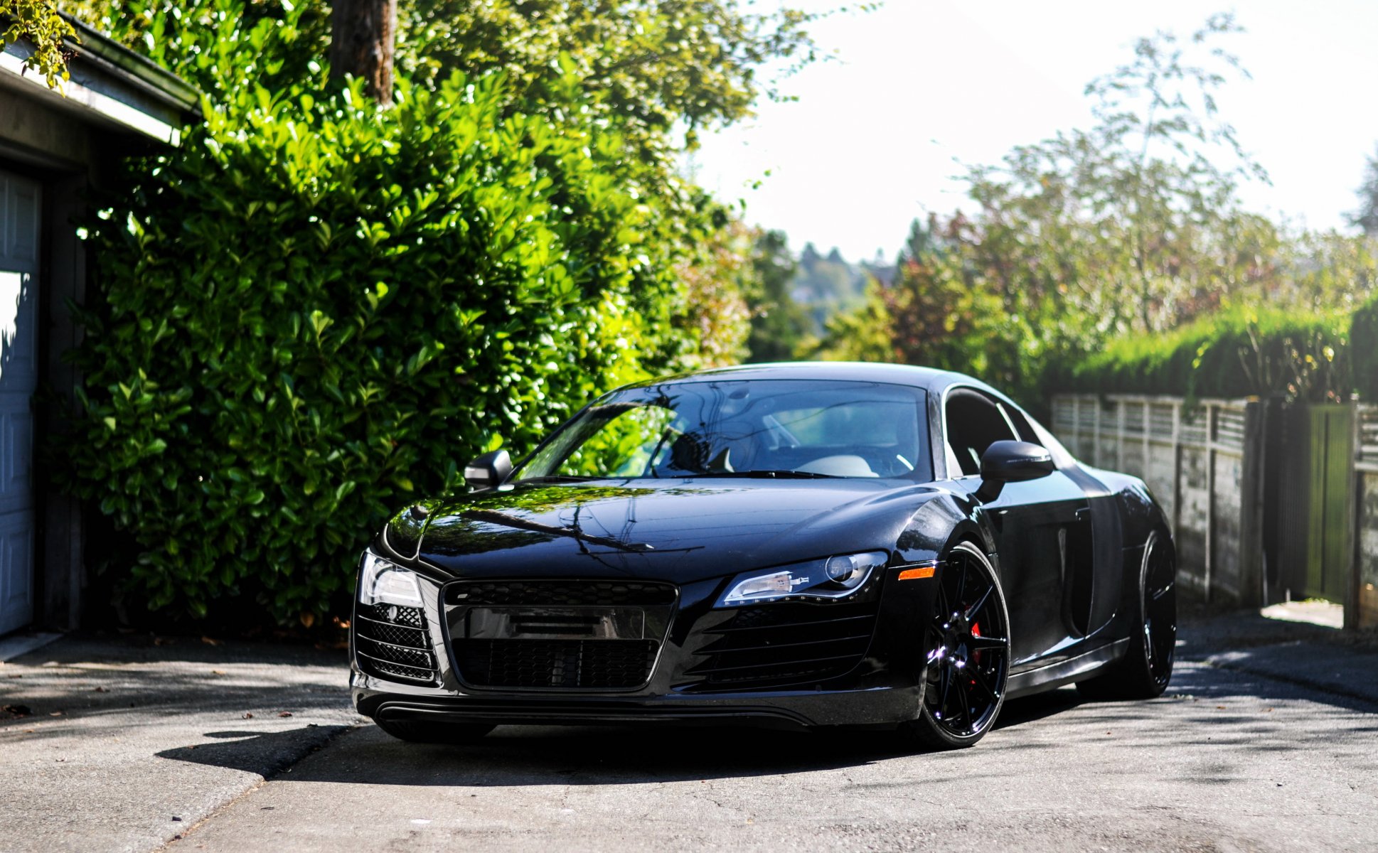 audi r8 audi r8 tuning noir route supercar