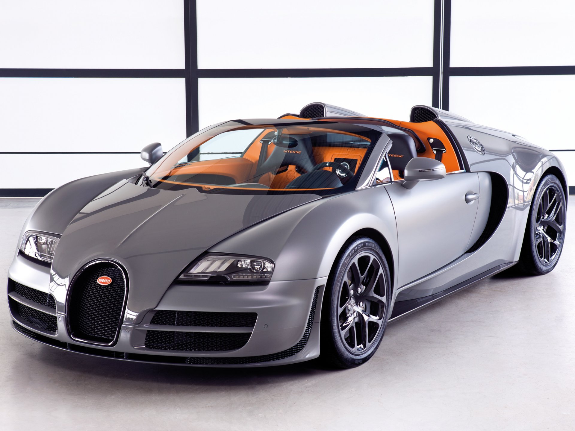 autos auto maschinen maschine bugatti veyron grand sport roadster vitess grau bugatti veyron grand sport