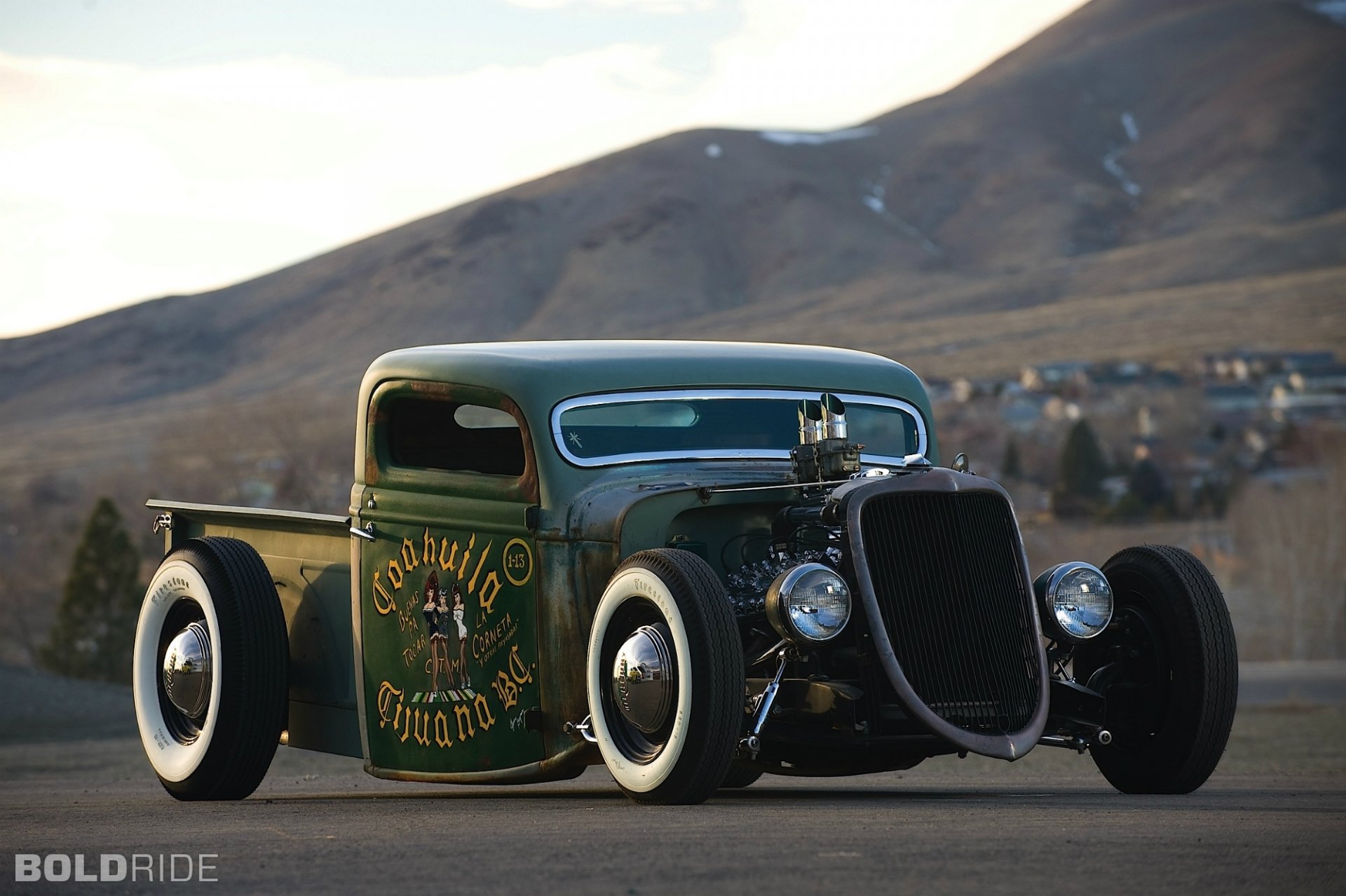 ford v8 rattenstange pickup 1935