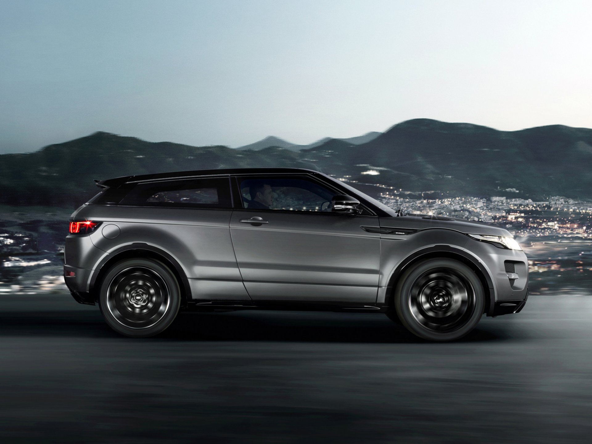 land rover range rover evoque coupe victoria beckham land rover range rover ewok victoria beckham spec.wersja widok z boku crossover miasto panorama niebo