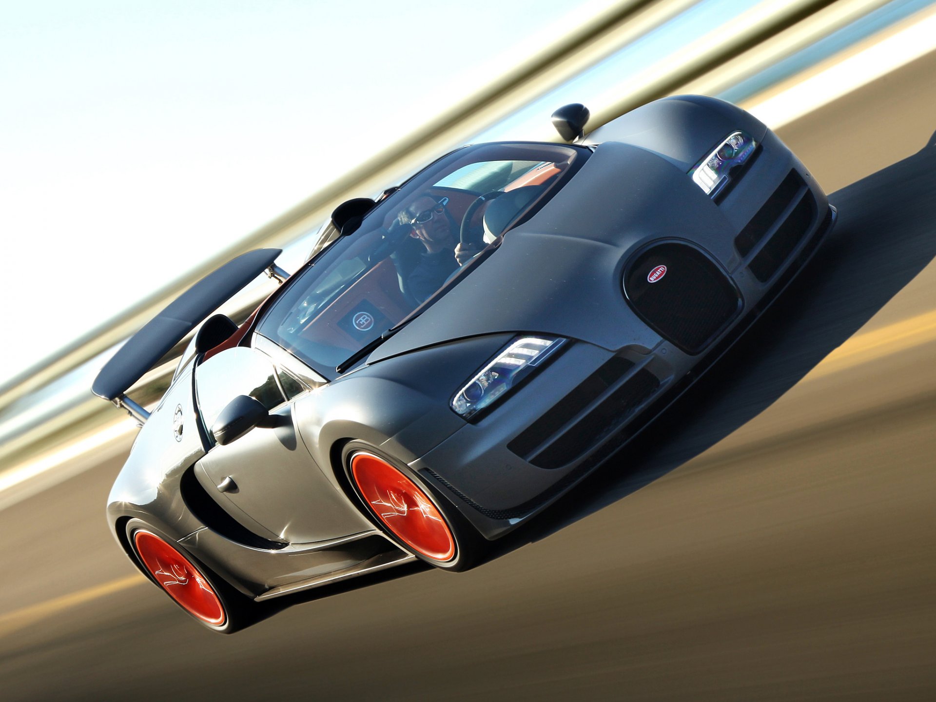 bugatti veyron grand sport roadster vitess coche hipercoche pista velocidad