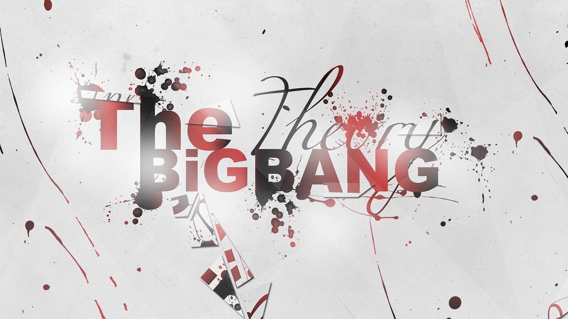 serie de televisión leyenda teoría del big bang fondo textura