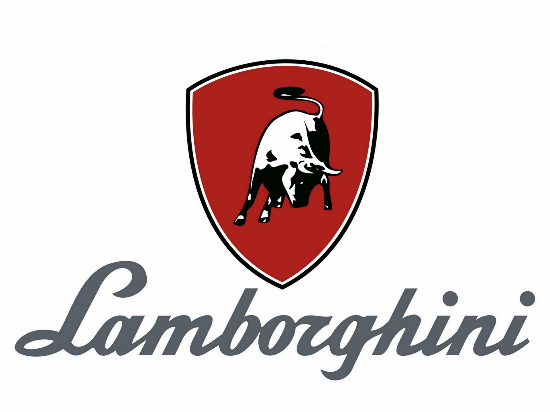 lamborghini logos fond taureau