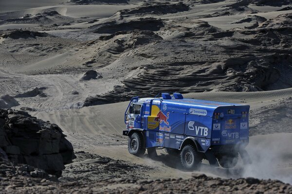 KAMAZ Master during Dakar races