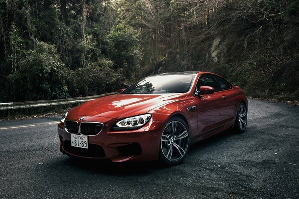 A chic convertible on the roads of Japan