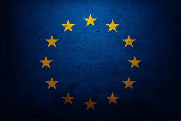 Flaga UE. Flaga Europy