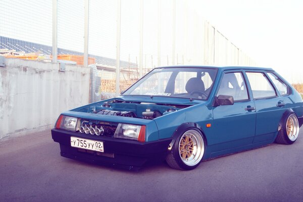 Understated lada converted to Audi