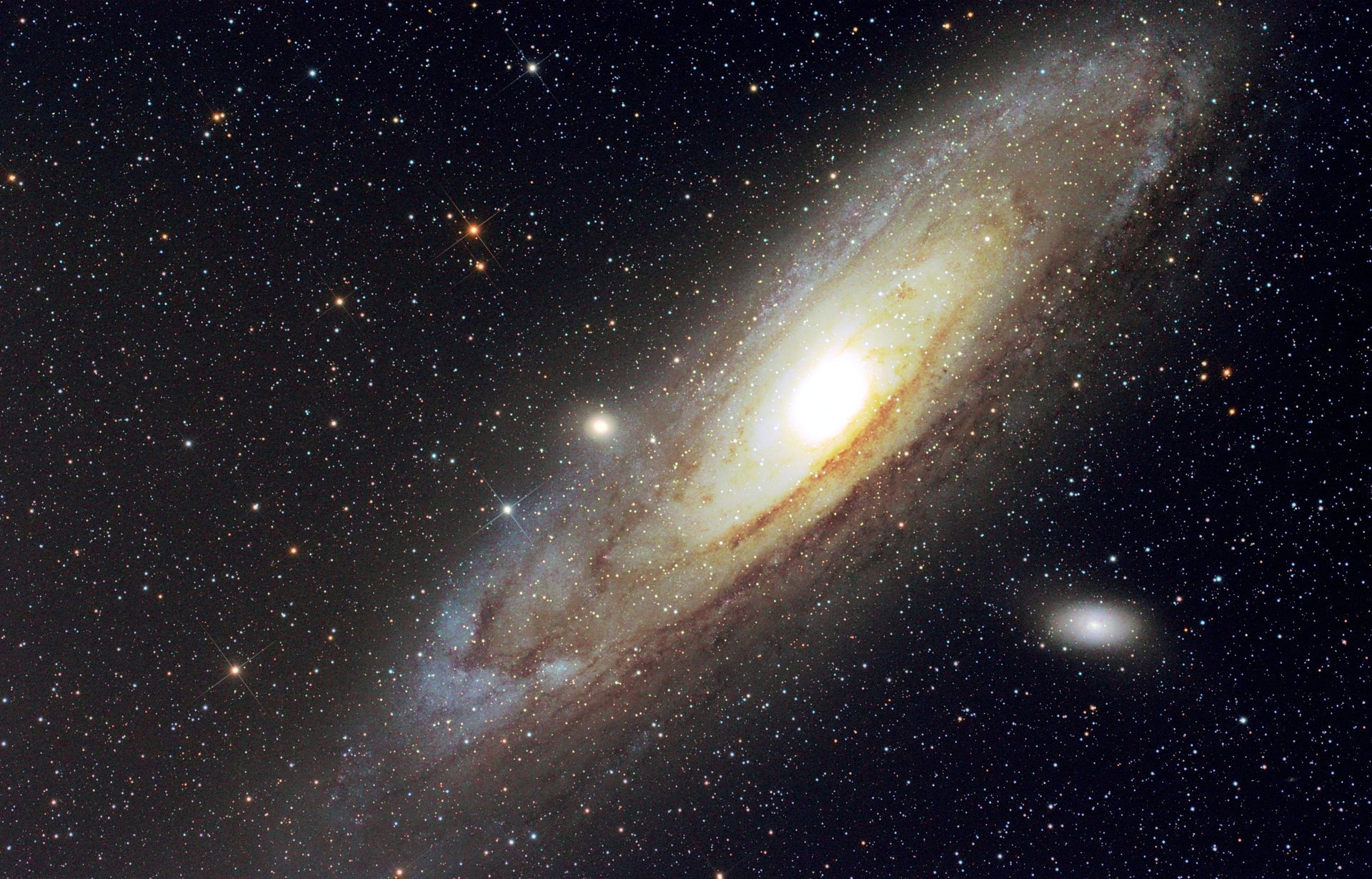 andromeda galaxy spazio cielo stelle