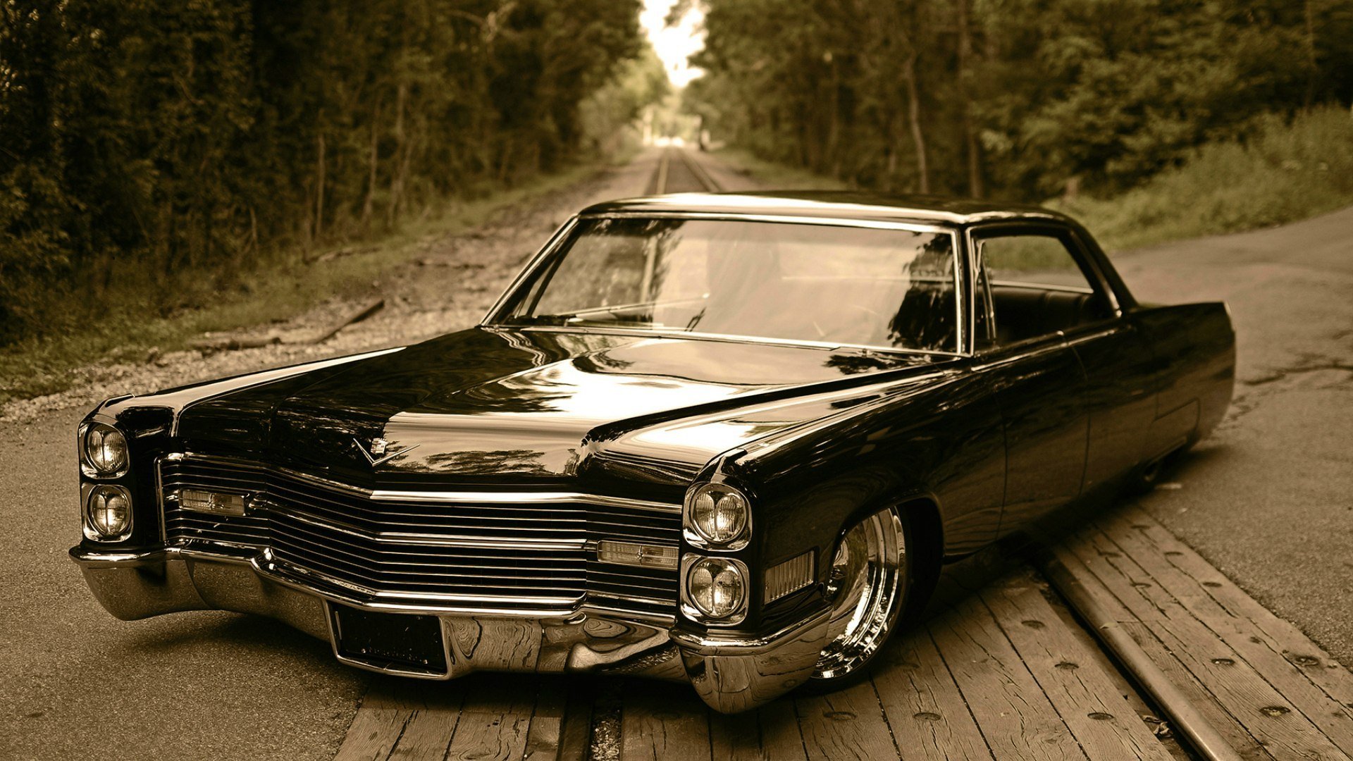 cadillac de ville retro car low rider