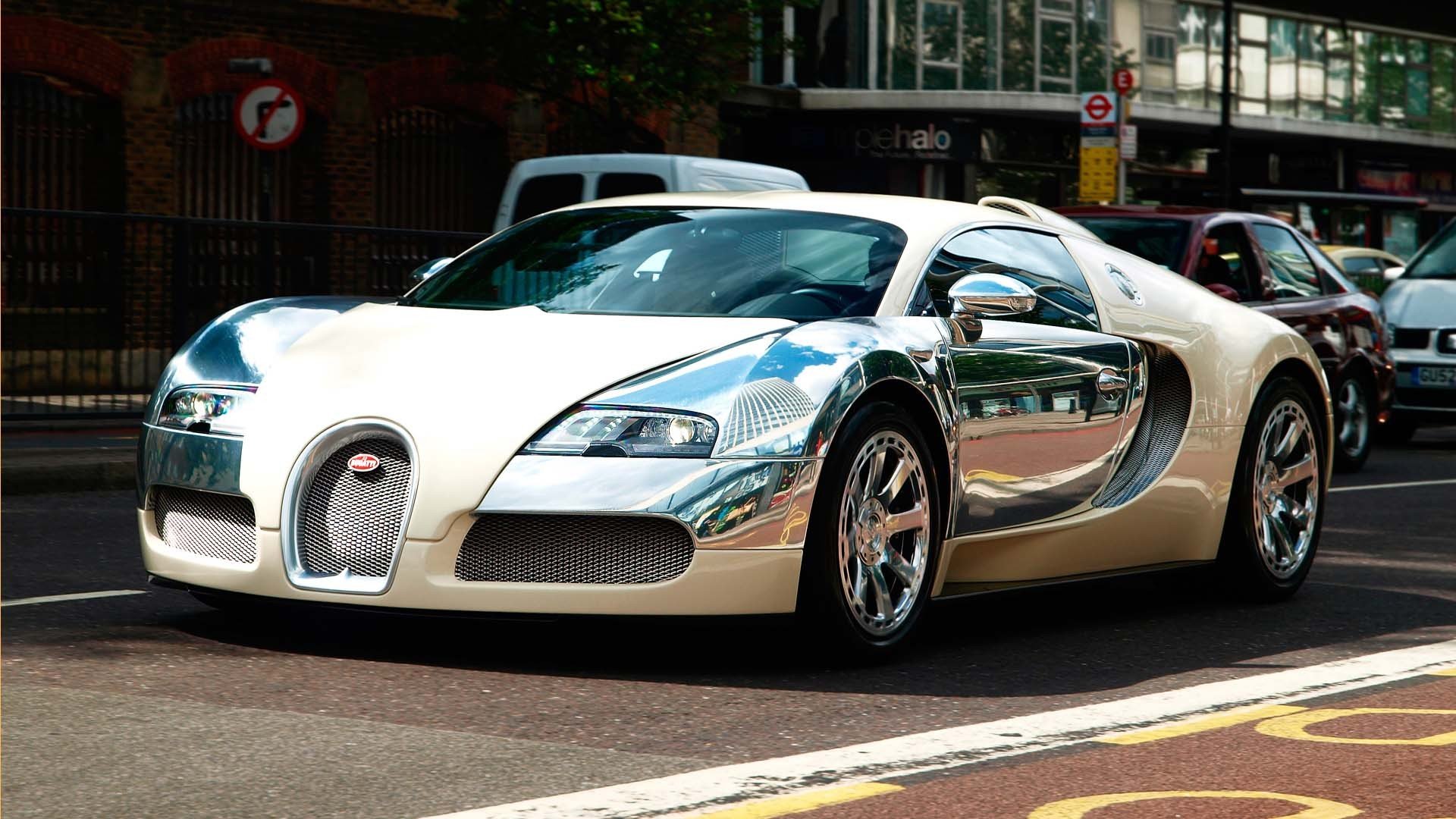 bugatti veyron концерн фольксваген утро город дорога