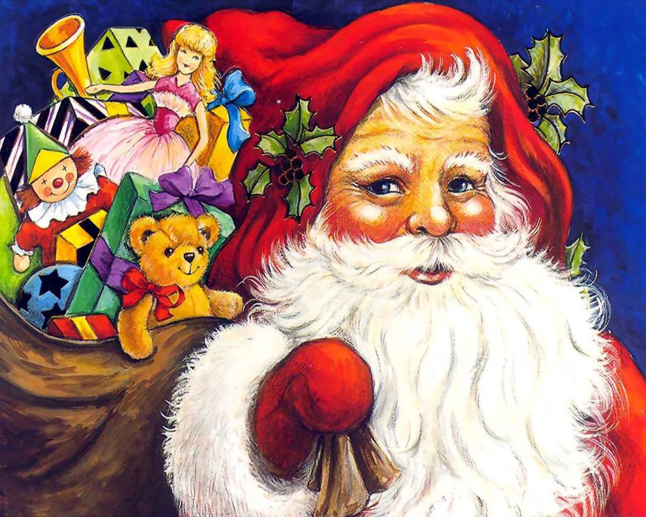 nuovo anno natale babbo natale regali