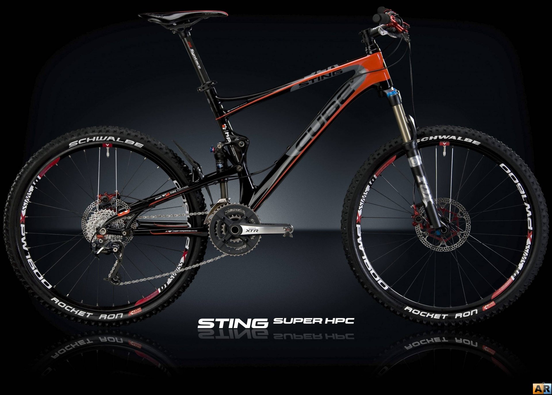 cube speed bike dark background sting super hpc