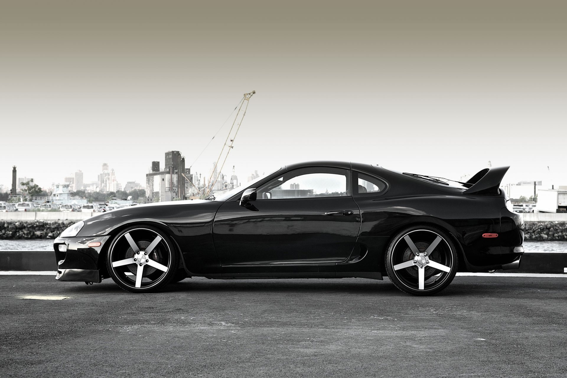 toyota ci-dessus noir supra toyota