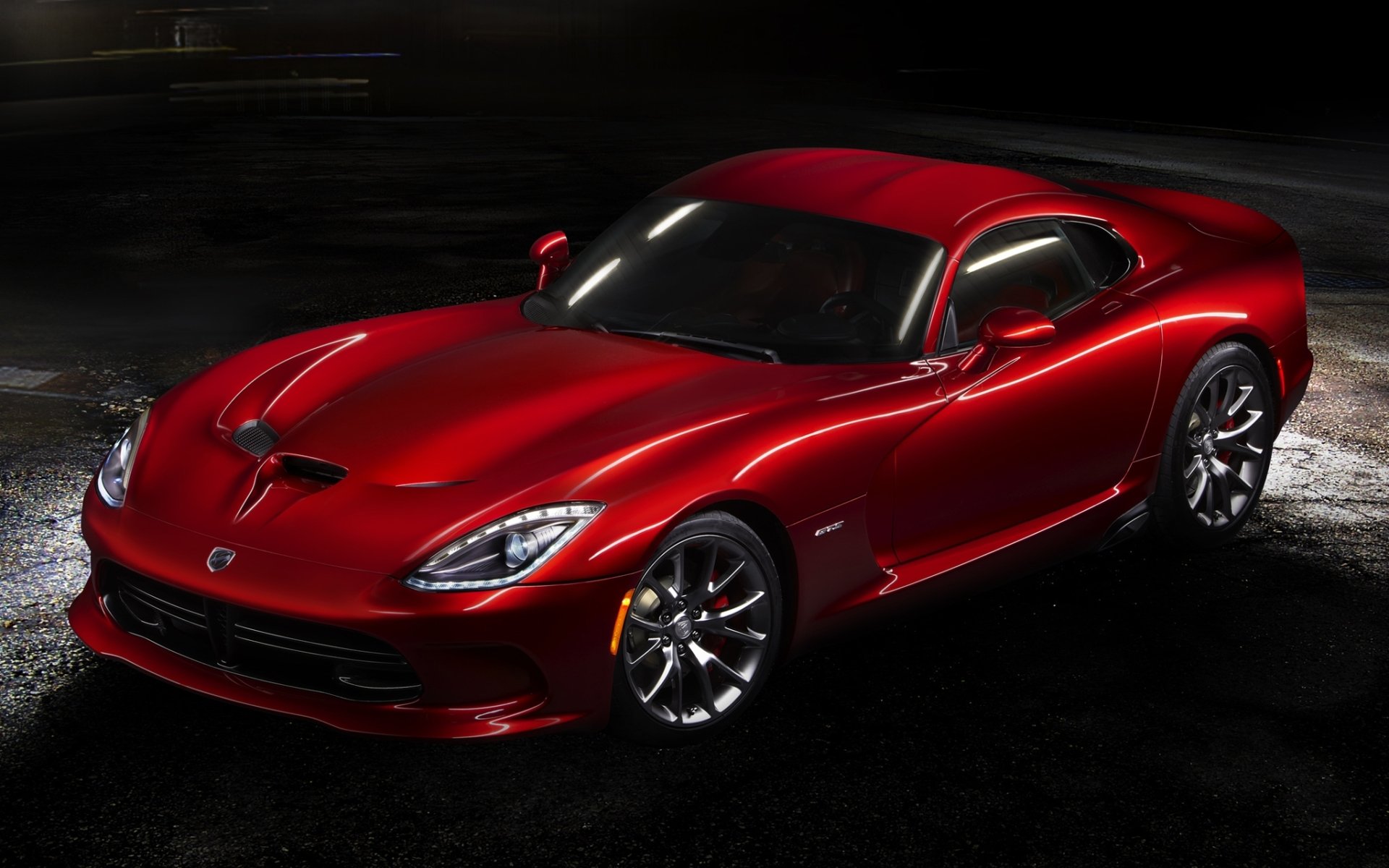 schivare cento viper gts dodge viper supercar anteriore rosso crepuscolo